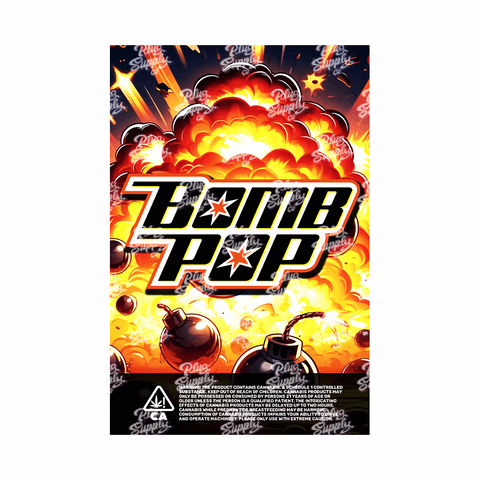 BOMB POP MYLAR BAG DESIGN [DIGITAL DOWNLOAD] - plugsupplyco