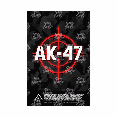 AK47 MYLAR BAG DESIGN [DIGITAL DOWNLOAD] - plugsupplyco