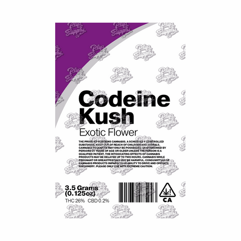 CODEINE KUSH MYLAR BAG DESIGN [DIGITAL DOWNLOAD] - plugsupplyco