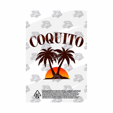 COQUITO MYLAR BAG DESIGN [DIGITAL DOWNLOAD] - plugsupplyco