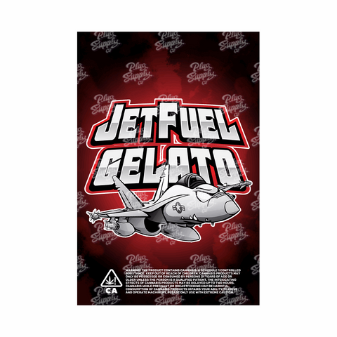 JET FUEL GELATO MYLAR BAG DESIGN [DIGITAL DOWNLOAD] - plugsupplyco