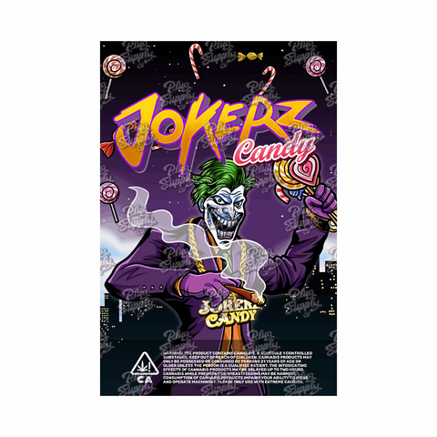 JOKERZ CANDY MYLAR BAG DESIGN [DIGITAL DOWNLOAD] - plugsupplyco