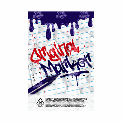 ORIGINAL MARKER MYLAR BAG DESIGN [DIGITAL DOWNLOAD] - plugsupplyco
