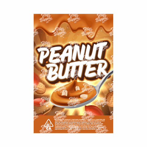 PEANUT BUTTER MYLAR BAG DESIGN [DIGITAL DOWNLOAD] - plugsupplyco