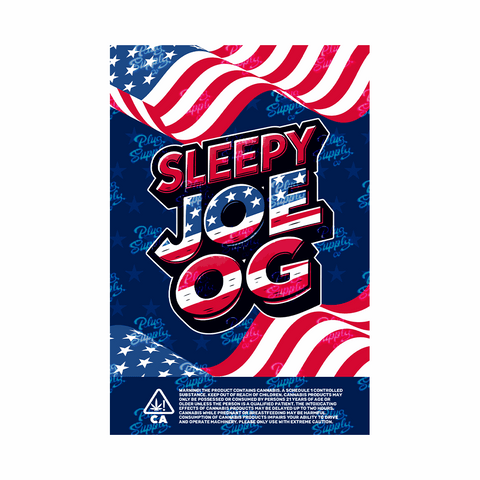 SLEEPY JOE OG MYLAR BAG DESIGN [DIGITAL DOWNLOAD] - plugsupplyco