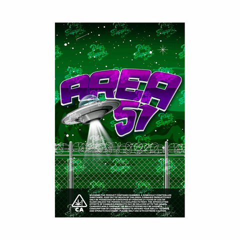 AREA 51 MYLAR BAG DESIGN [DIGITAL DOWNLOAD] - plugsupplyco