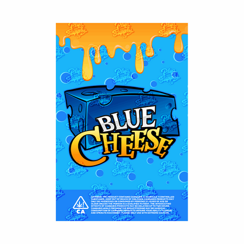 BLUE CHEESE MYLAR BAG DESIGN [DIGITAL DOWNLOAD] - plugsupplyco