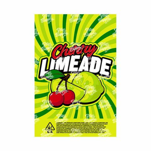 CHERRY LIMEADE MYLAR BAG DESIGN [DIGITAL DOWNLOAD]