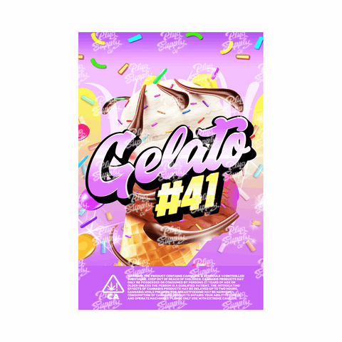 GELATO 41 MYLAR BAG DESIGN [DIGITAL DOWNLOAD]