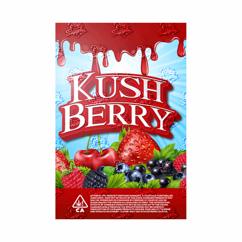 KUSH BERRY MYLAR BAG DESIGN [DIGITAL DOWNLOAD] - plugsupplyco