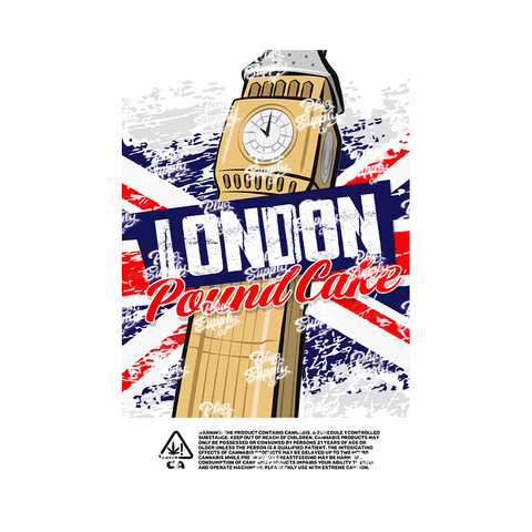 LONDON POUND CAKE MYLAR BAG DESIGN [DIGITAL DOWNLOAD]
