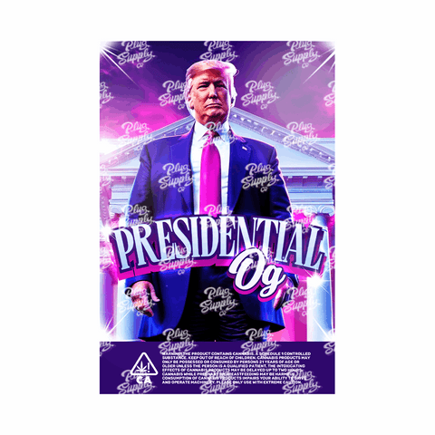 PRESIDENTIAL OG MYLAR BAG DESIGN [DIGITAL DOWNLOAD]