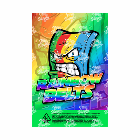 RAINBOW BELTS MYLAR BAG DESIGN [DIGITAL DOWNLOAD]