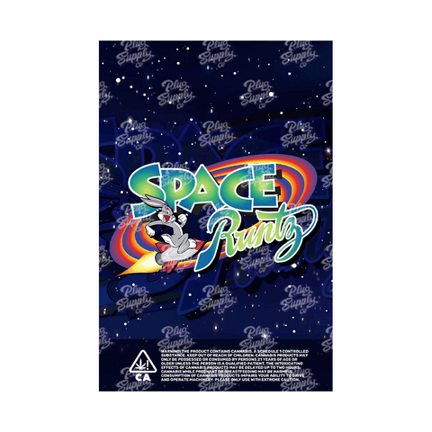 SPACE RUNTZ MYLAR BAG DESIGN [DIGITAL DOWNLOAD]